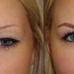 перманентный макияж бровей — фото до и после