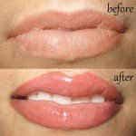 перманентный макияж губ — фото до и после