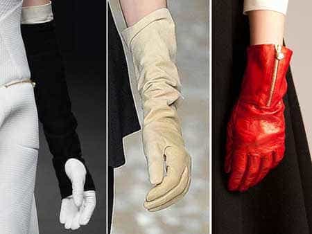 Модные перчатки и варежки 2014