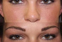 перманентный макияж бровей и век