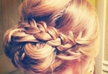 свадебные прически косы