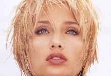 стрижка для круглого лица — короткая стрижка каскад